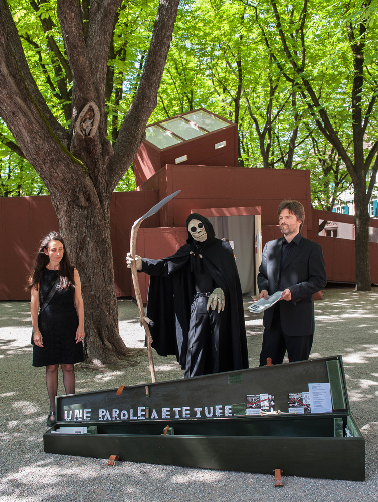 ensemble arcimboldo, Abril Padilla, Thilo Hirsch, Eberhard Maldfeld, Totentanz-Transformationen, resonance-box, >reinh�ren Basel, Pro M�nsterplatz